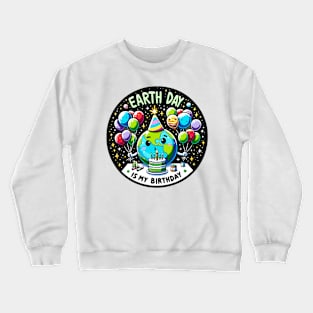 Celebrate Earth and Birth: Grow Green Crewneck Sweatshirt